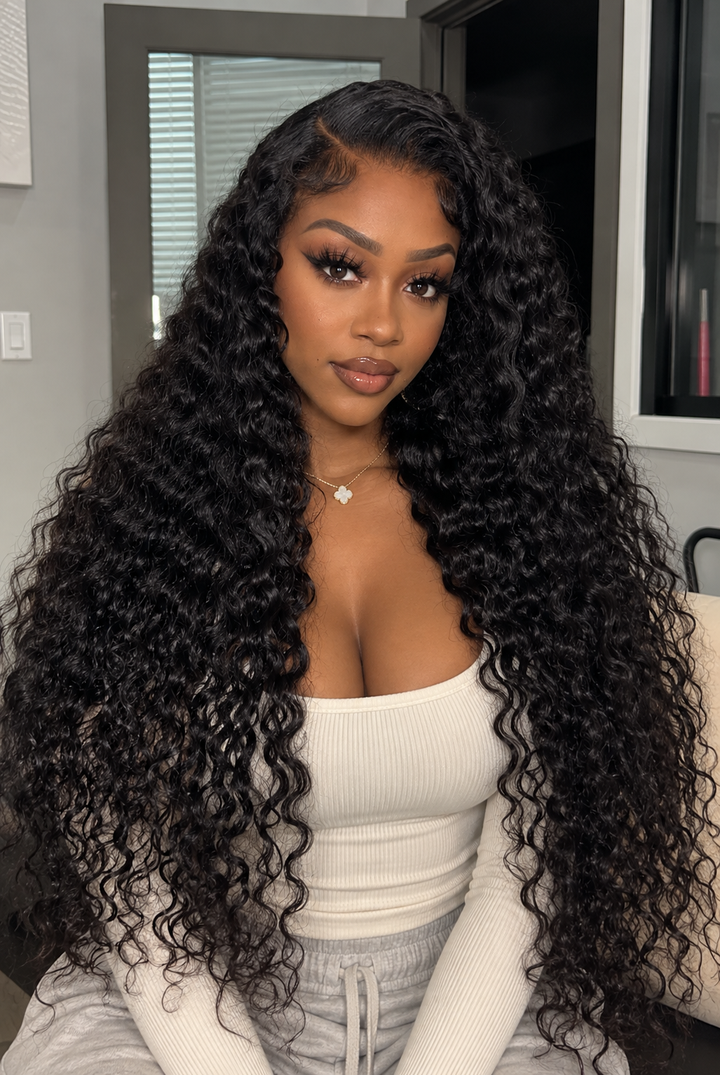 Deep Wave 13x4 Lace Front Human Hair Wig